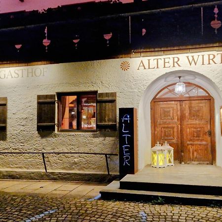 Hotel Landgasthof Alter Wirt Fischbachau Exterior foto